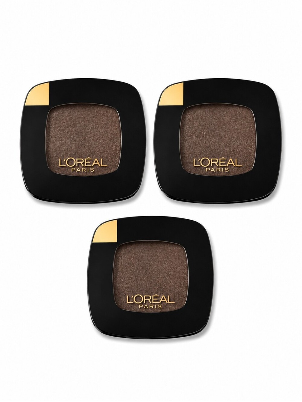 3 x L'Oreal Paris Colour Riche Monos Eyeshadow 204 Quartz Fume